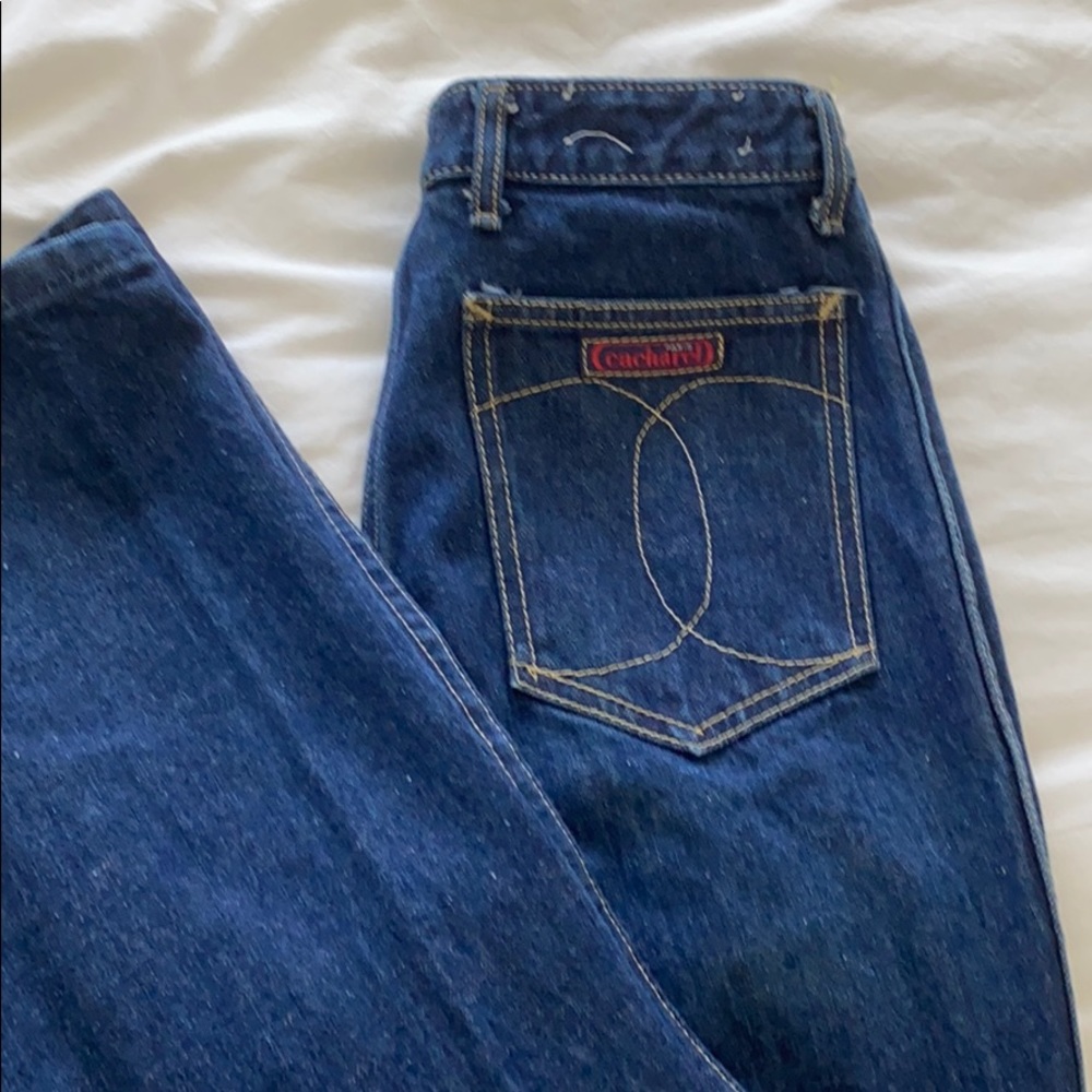 Vintage Cacharel Paris Jeans late